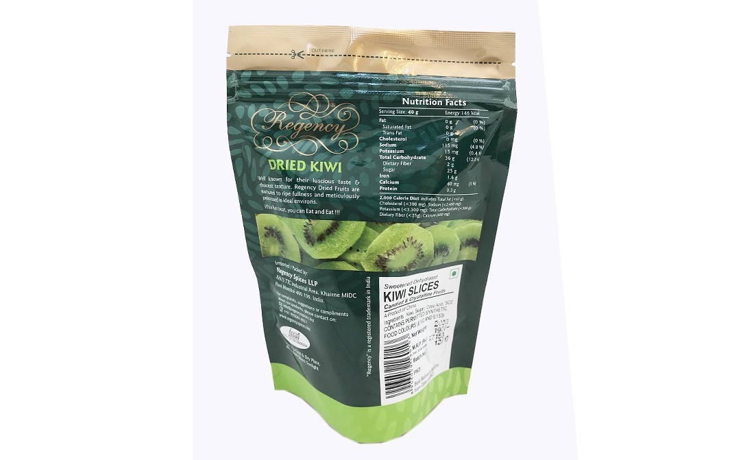 Regency Dried Kiwi    Pack  200 grams